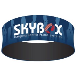 Circle Single Sided Hanging Banner