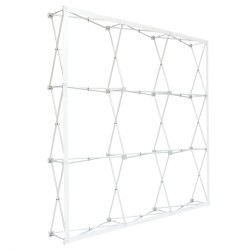8 ft. RPL Fabric Pop Up Display - 89"h Straight Graphic Package