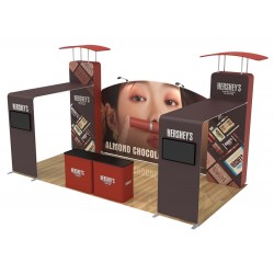 10x20ft Trade Show Booth Display Kit 14 Graphic Package
