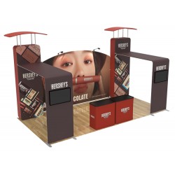 10x20ft Trade Show Booth Display Kit 14 Graphic Package