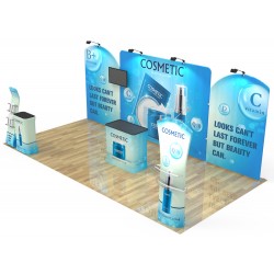 10x20ft Trade Show Booth Display Kit J Graphic Package