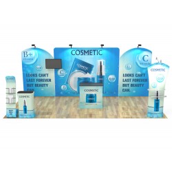 10x20ft Trade Show Booth Display Kit J Graphic Package