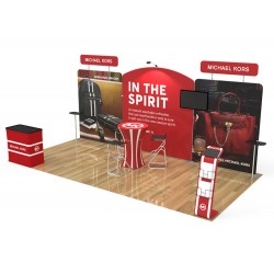 10x20ft Trade Show Booth Display Kit 06 Graphic Package