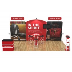 10x20ft Trade Show Booth Display Kit 06 Graphic Package