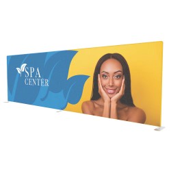 EZ Tube 25ft Straight Trade Show Display