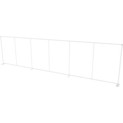 EZ Tube 30ft Straight Trade Show Display