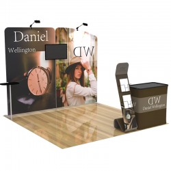 10ft Trade Show Booth Display Kit A1 Graphic Package