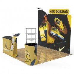 10ft Trade Show Booth Display Kit C Graphic Package