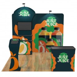 10ft Trade Show Booth Display Kit I Graphic Package
