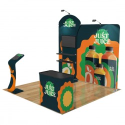 10ft Trade Show Booth Display Kit I Graphic Package