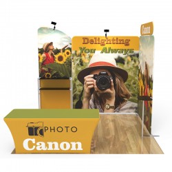 10ft Trade Show Booth Display Kit U Graphic Package